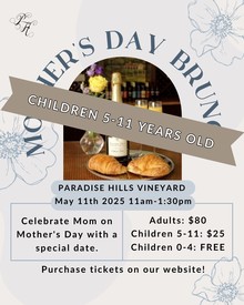 2025 Mother's Day Brunch - Children 5-11